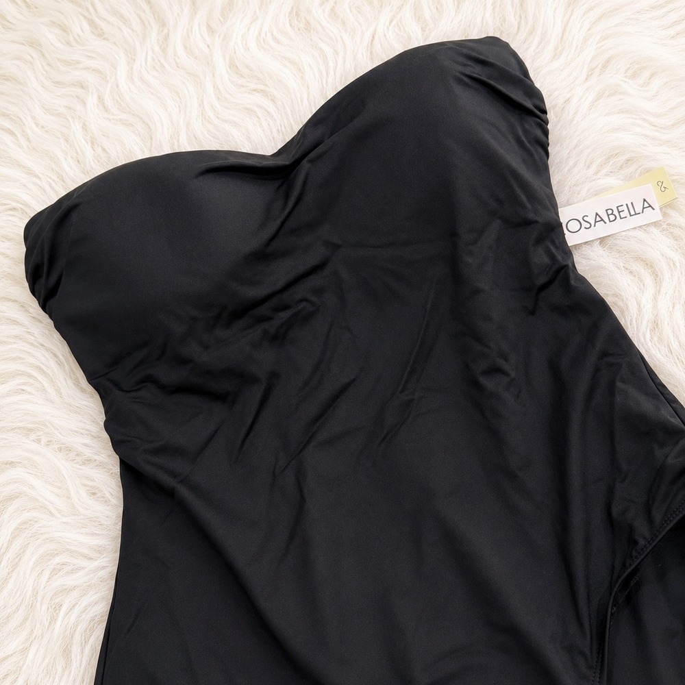 COSABELLA Vita Mar Shaping Bandeau One Piece Swimsuit Black / Size XS - NWT - Picture 5 of 12